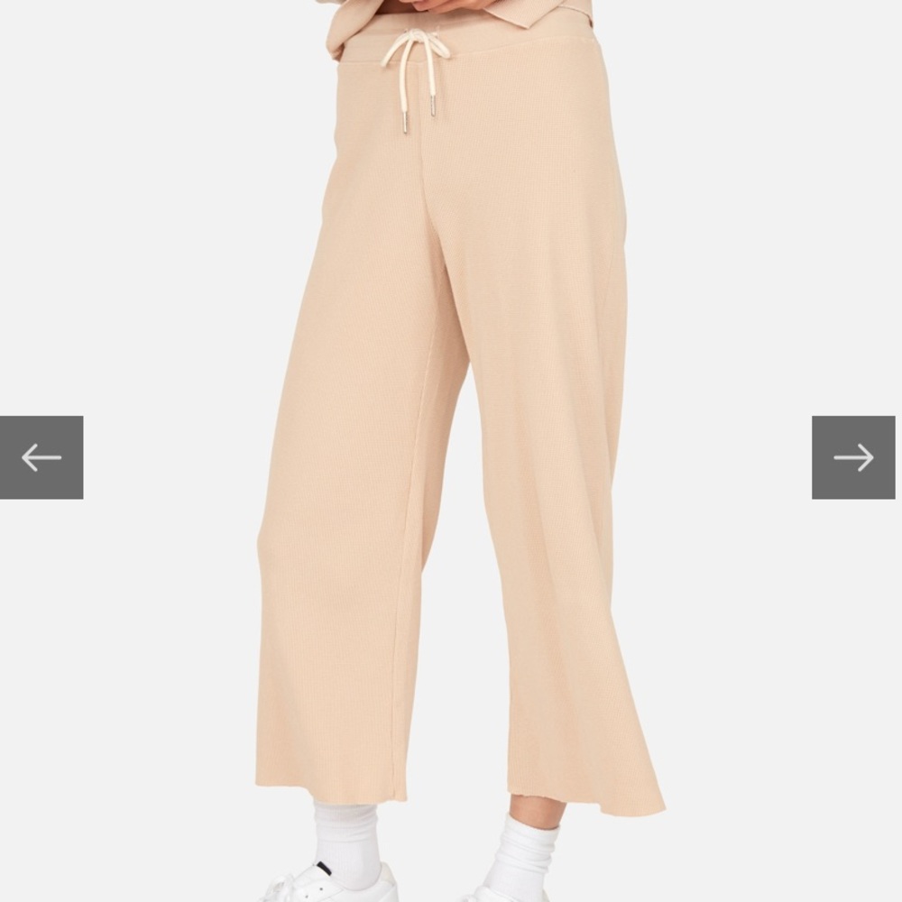 Mate the Label. Thermal wide leg pant. Small